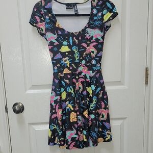 Blackmilk Rick & Morty Dress XS